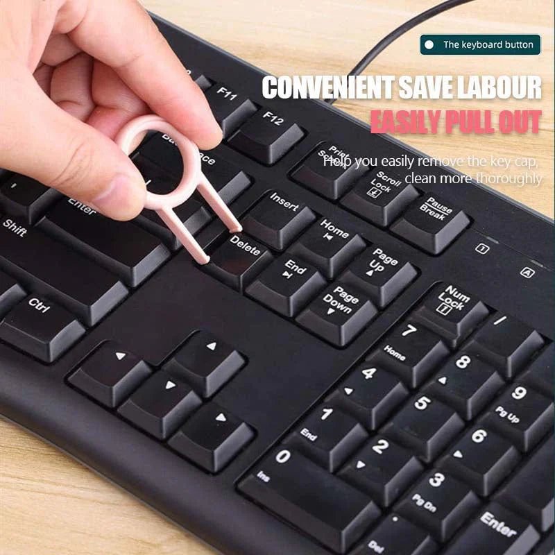 Kit de Brosses de Nettoyage pour Clavier d'Ordinateur 7 en 1 - Image 4