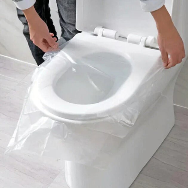 Housses de siège de toilette jetables